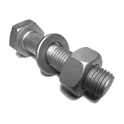 ASTM A490 Type 1 raskas kuusiorakennepultti