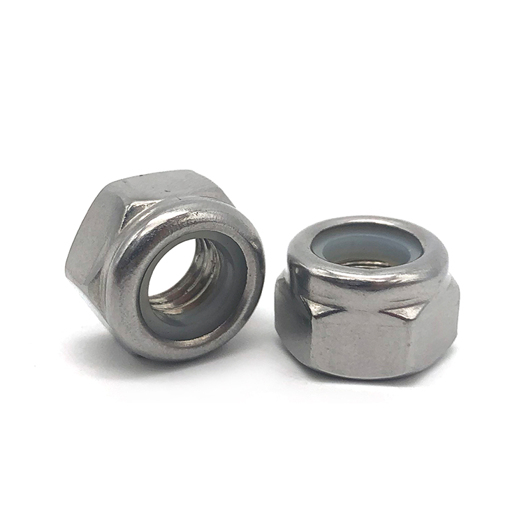 DIN985 Nylon lukkomutteri